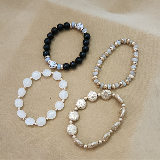 Classic Black Bracelet Combo