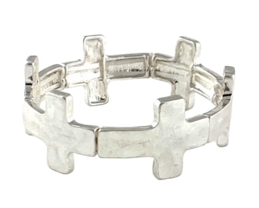 Infinity Cross Bracelet