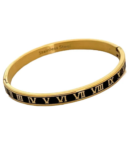 Roman Numeral Bangle