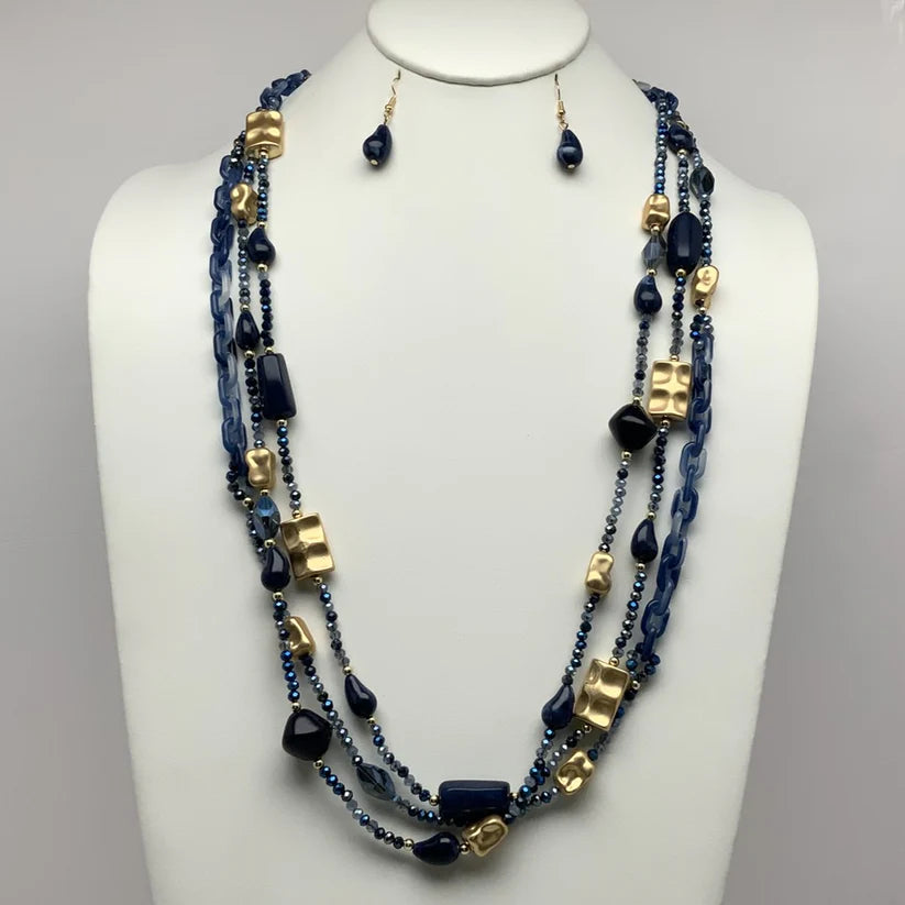 Beaded Triple Layer