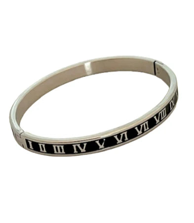 Roman Numeral Bangle