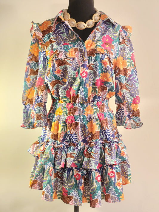 Safari Flower Print
