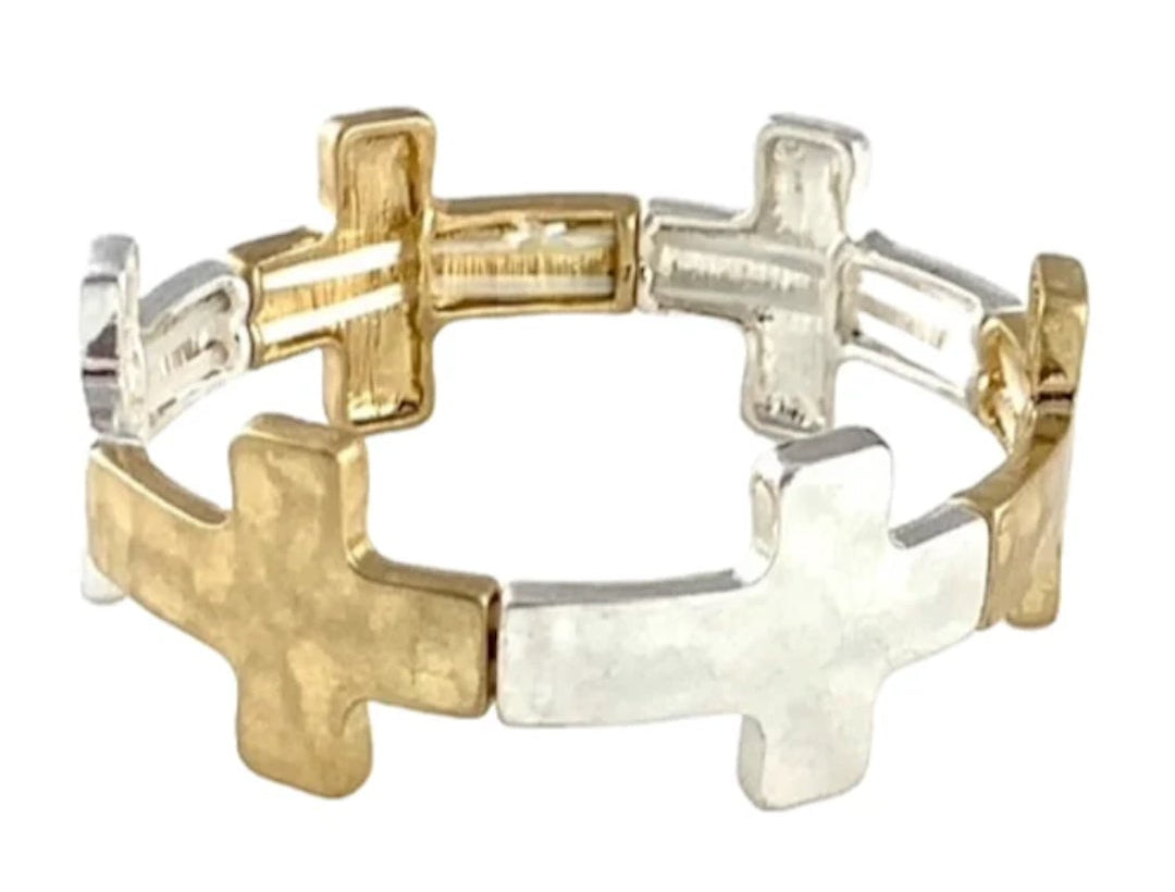 Infinity Cross Bracelet